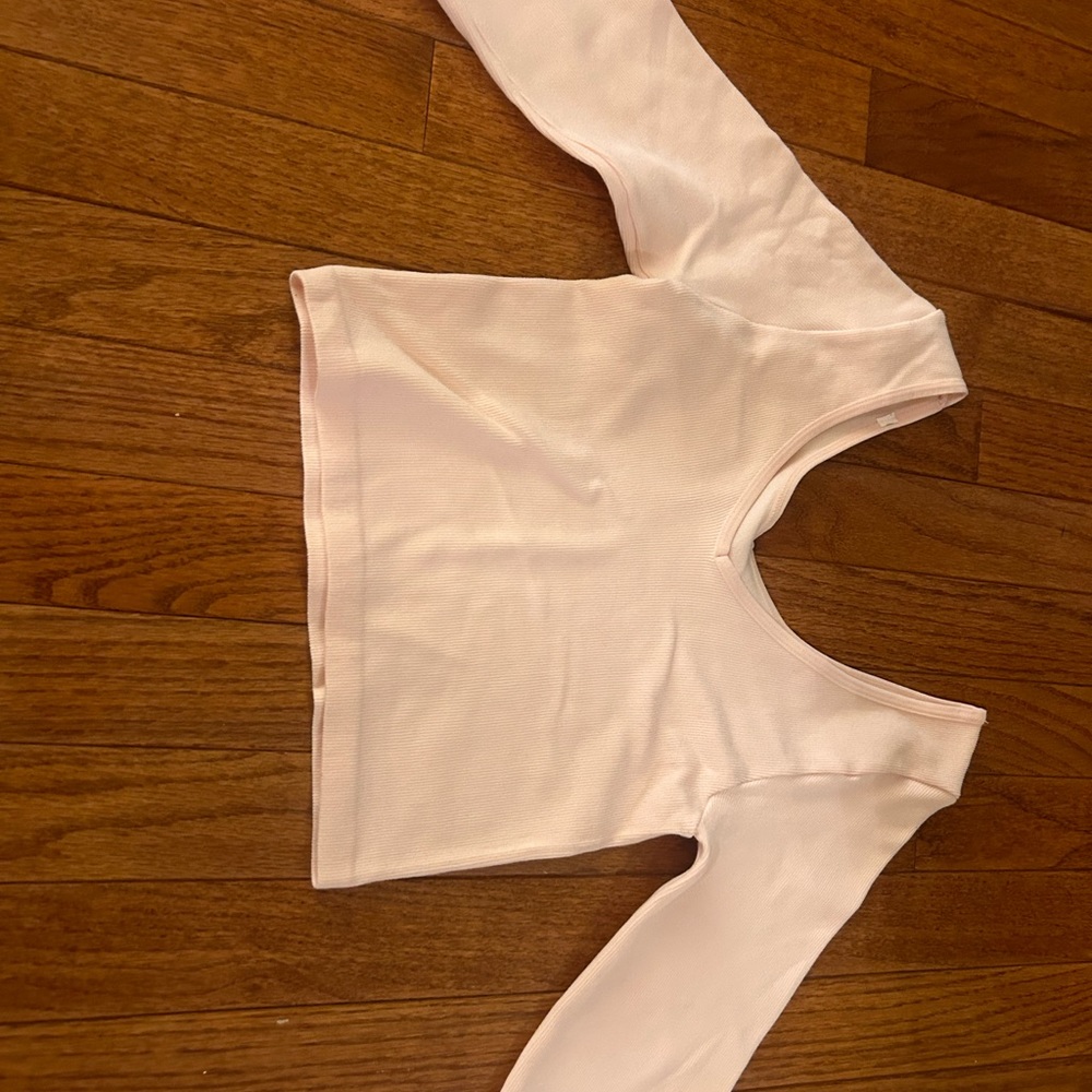 Aeropostale Pink Long Sleeve Wear Two Ways